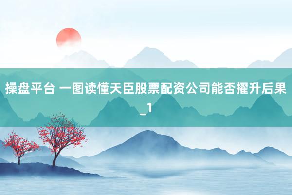 操盘平台 一图读懂天臣股票配资公司能否擢升后果_1